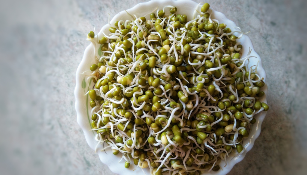 Sprouted Moong Chaat