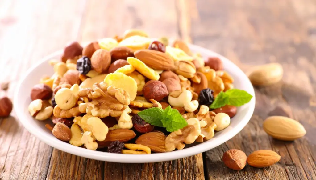 Almonds and Mixed Nuts