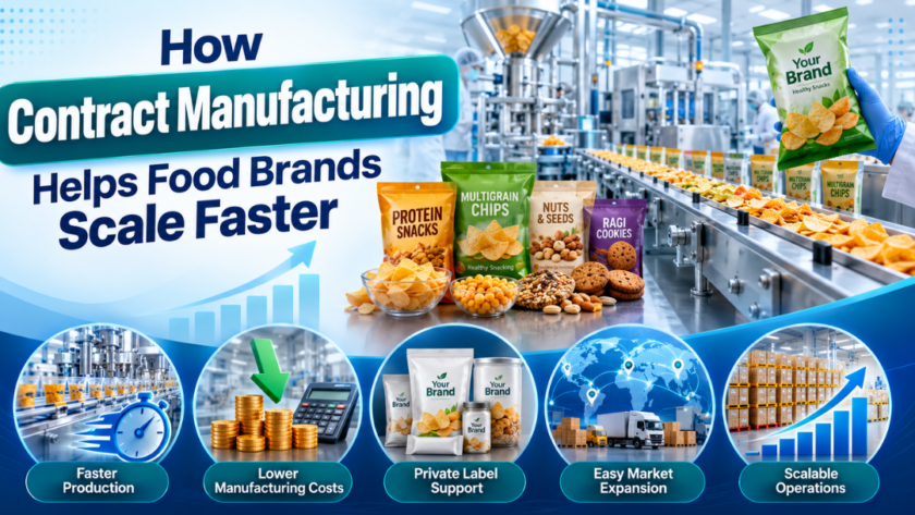 How Contract Manufacturing Helps Food Brands Scale Faster