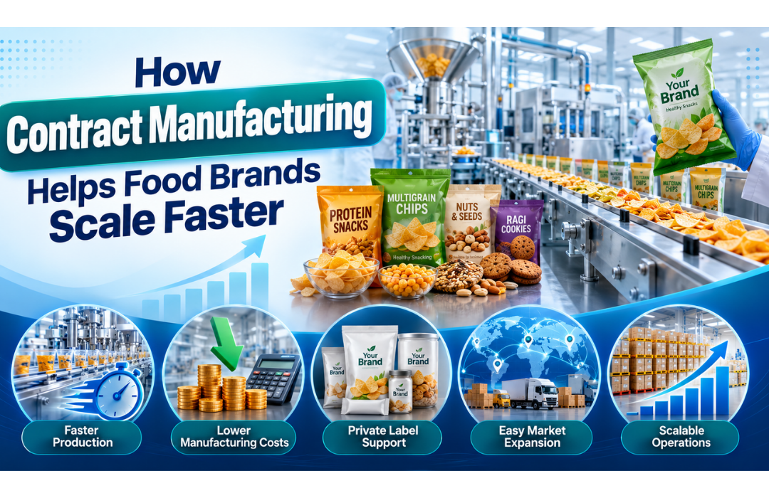 How Contract Manufacturing Helps Food Brands Scale Faster
