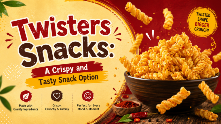 Twister Snack: Crispy, Tasty and Baked Snack Option