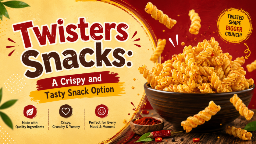 Twister Snack: Crispy, Tasty and Baked Snack Option